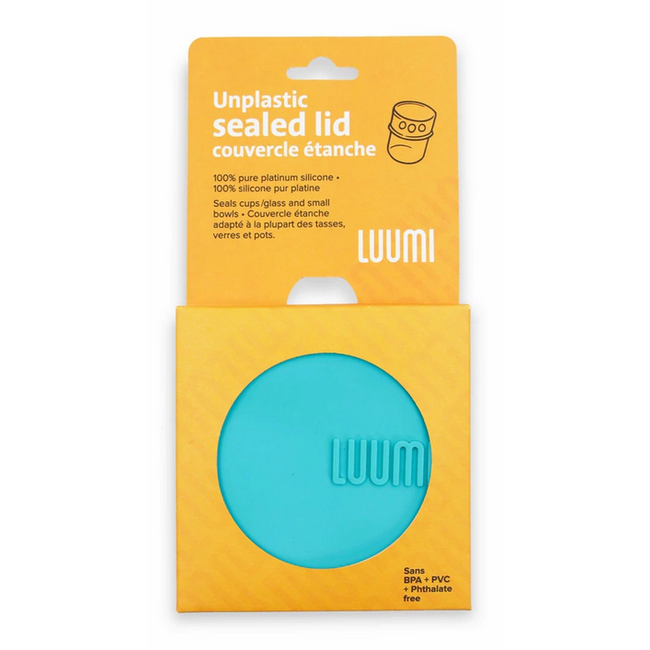 Silicone Lid & Straw - Blue LUU06