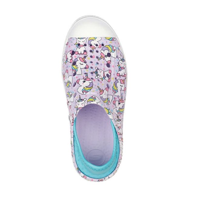 Skechers Foamies: Guzman - Unicorn Dazzle Lavender/Aqua