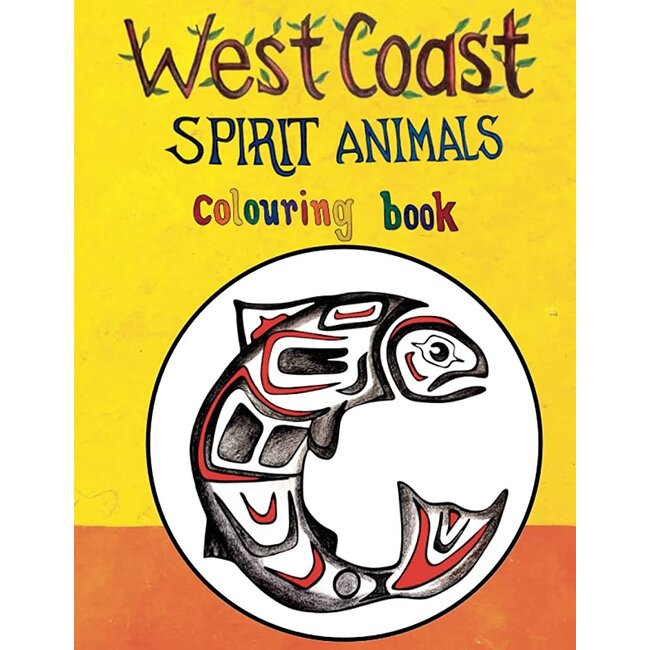 West Coast Spirit Animals Colouring Book