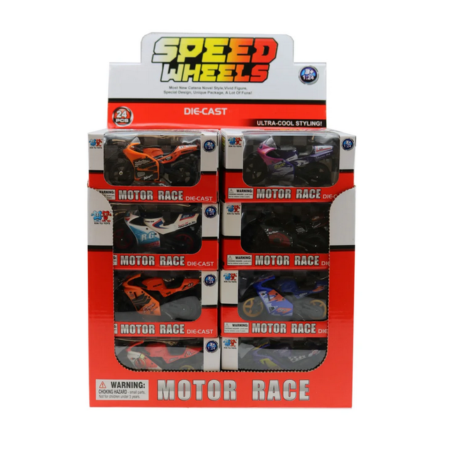 CLS Speed Wheels Die Cast Motorcycle 13404