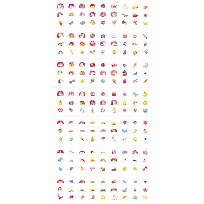 Avenir Nail Stickers and Tattoos - Unicorn