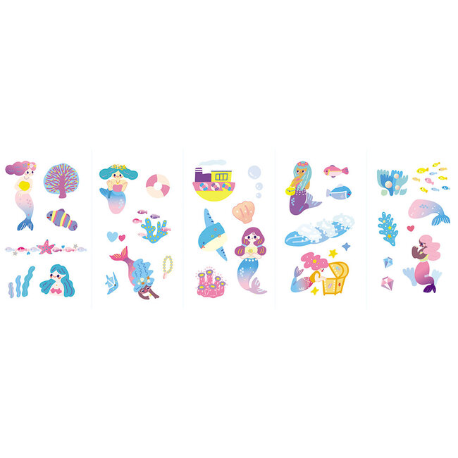 +! Avenir Nail Stickers and Tattoos - Mermaid NA218204 (NEW PIC)