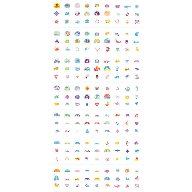 Avenir Nail Stickers and Tattoos - Mermaid