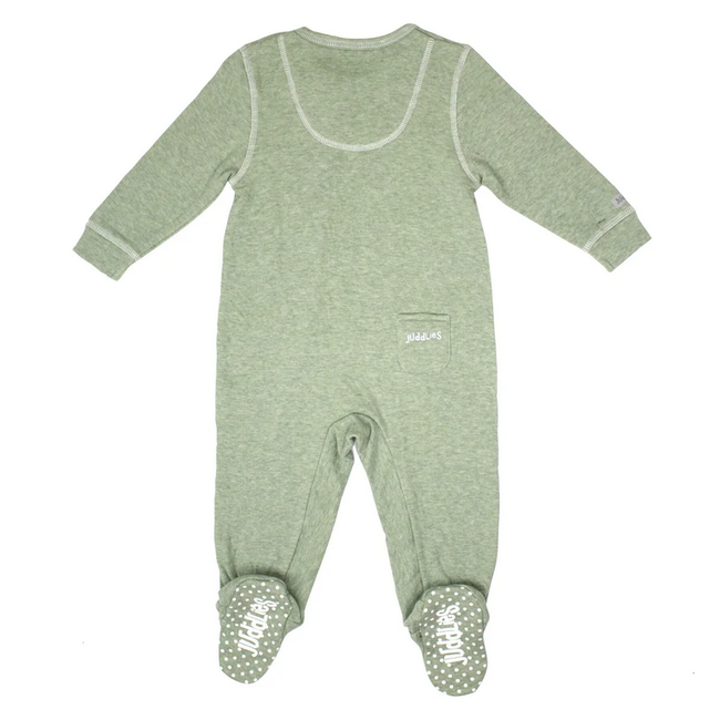 Juddlies Sleeper in Olive Fleck