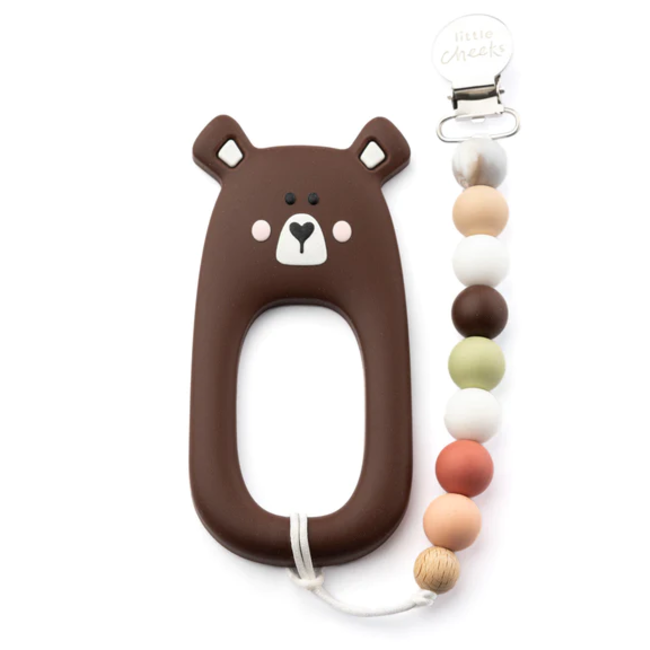 Little Cheeks Teether & Clip