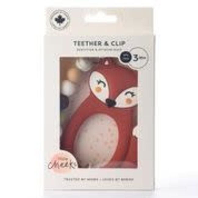 Little Cheeks Teether & Clip