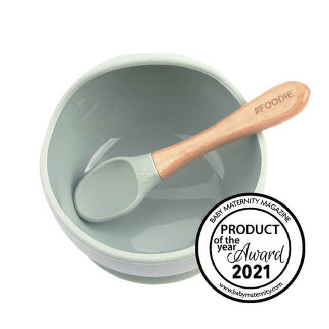 Glitter & Spice Silicone Bowl & Spoon