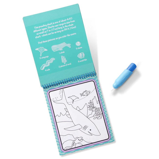 Melissa & Doug Water Wow! Under the Sea 19445