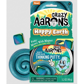 Crazy Aarons Thinking Putty 4in - Happy Earth