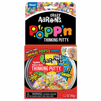 Crazy Aarons Thinking Popp'n Putty 4in - Poke'n Dots