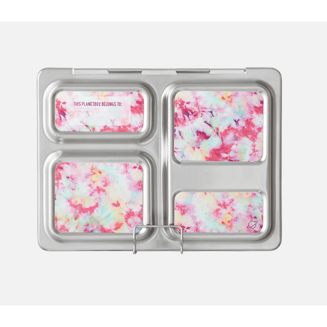 PlanetBox Launch Magnets  - Blossom Tie Dye