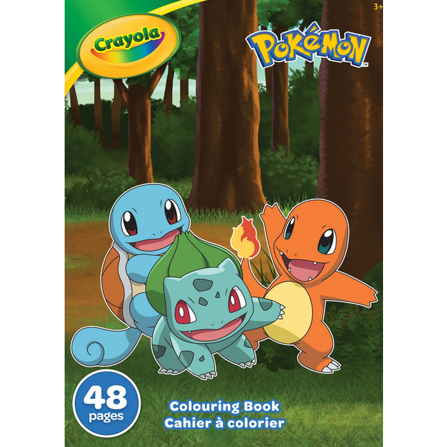 Crayola Pokemon Colouring Book 48Pgs