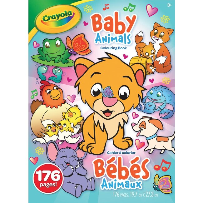 Crayola Baby Animals Colouring Book 61-0546