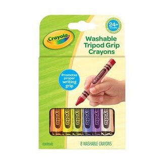 Crayola Tripod Grip Crayons Washable 80-6868