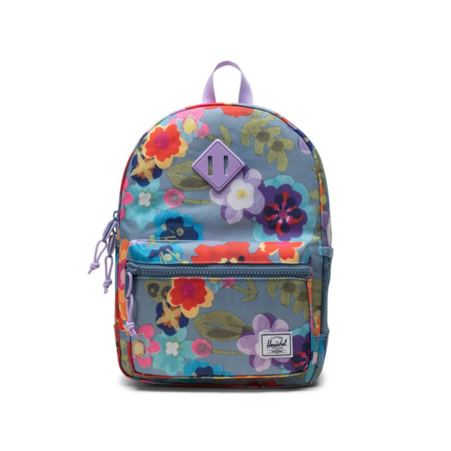 Herschel Heritage Youth Paper Flowers Faded Denim  (F23 Sizing)
