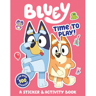 Bluey: A Time to Play - A Sticker & Activity Book