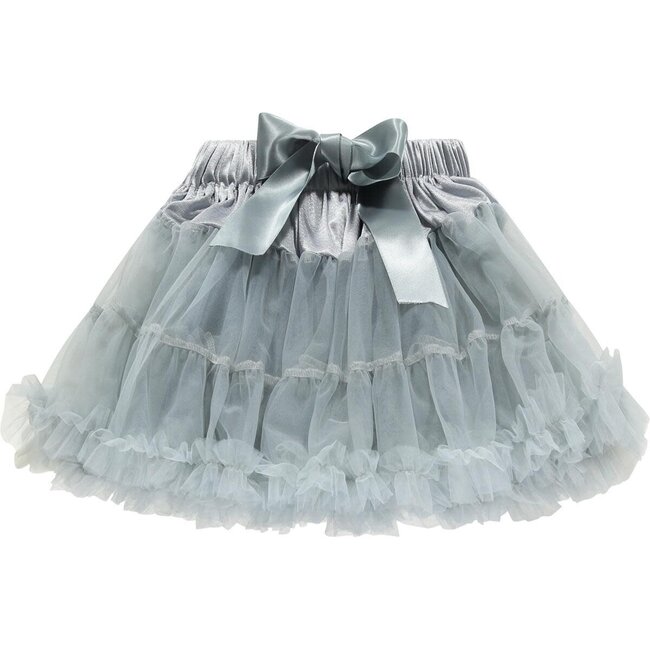 Tiny Victories Ruffle Tutu Silver Infant 12-18