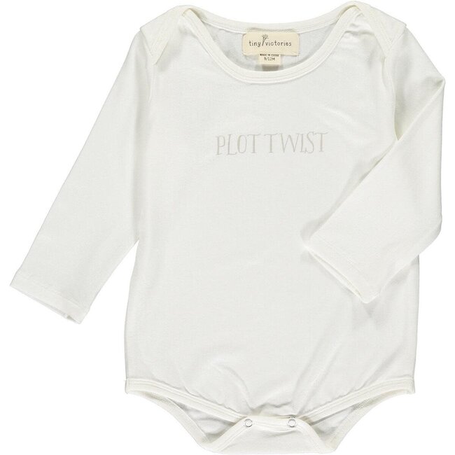 Tiny Victories L/S Onesie Plot Twist