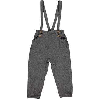 Tiny Victories Infant Overall Pants Charcoal