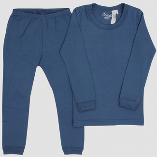 Coccoli Modal LS Pyjama - Majolica Blue