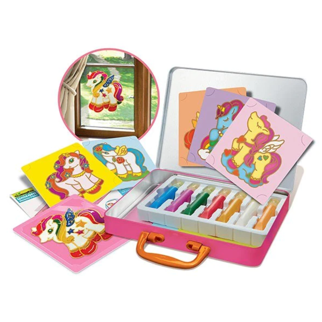 + 4M Thinking kits Unicorn Window Paints P4735