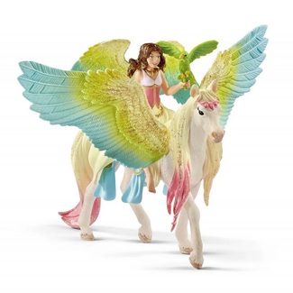 Schleich Bayala Fairy Surah with Glitter Pegasus 70566