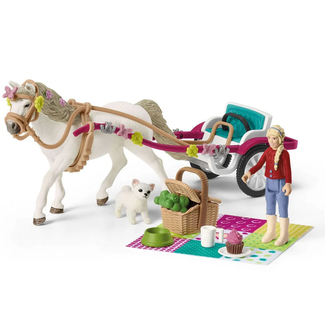 Schleich Horse Club Carriage Ride with Picnic 42467