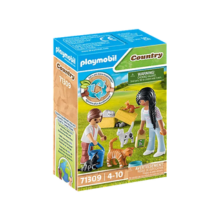 Playmobil Country Cat family 71309