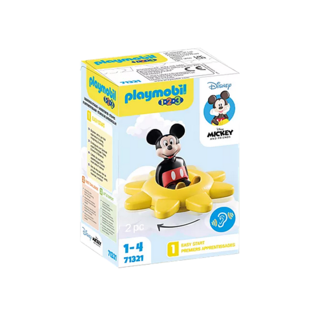 Playmobil 123  - Mickey's Spinning Sun w/ Rattle 71321