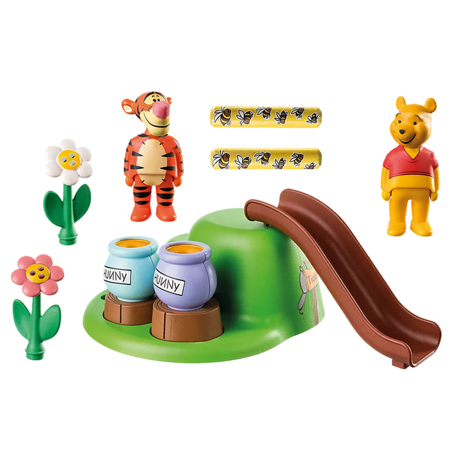 Playmobil 123 - Winnie's & Tigger's Bee Garden  71317