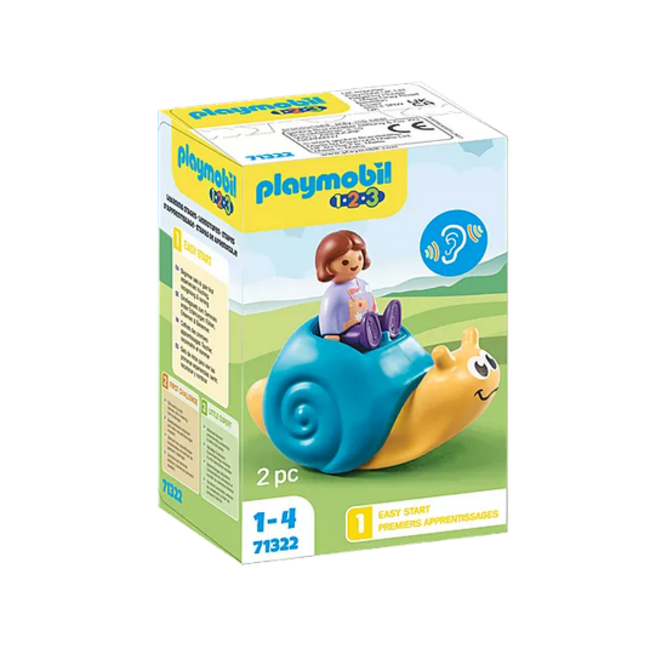 Playmobil 123 - Rocking Snail w/ Rattle 71322