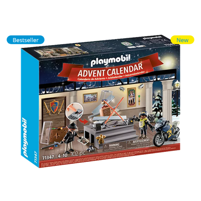 Playmobil Advent Calendar - Police Museum Theft 71347