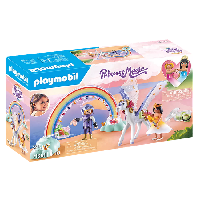 Playmobil Princess Magic 71361 Pegasus w/ Rainbow in the Clouds
