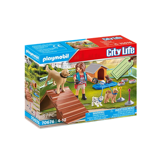 Playmobil City Life Dog Trainer Gift Set 70676