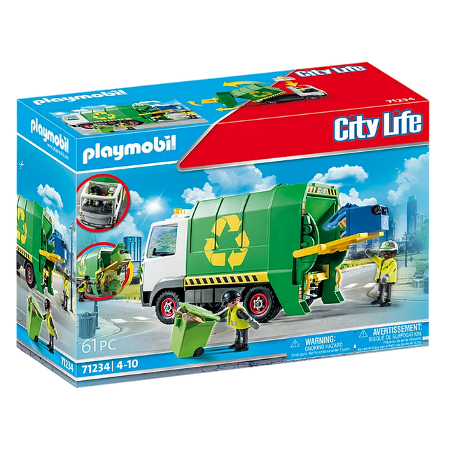 Playmobil City Life Recycling Truck 71234
