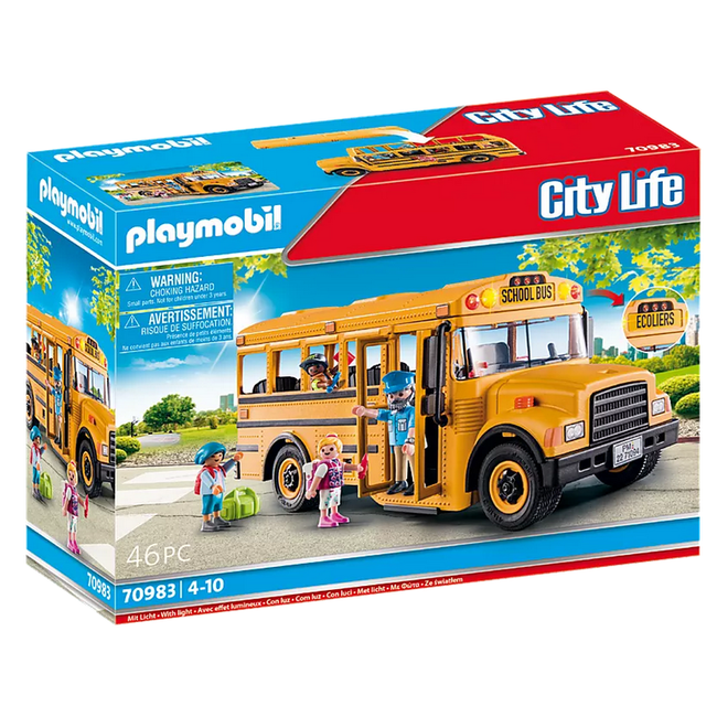 Playmobil City Life - School Bus 70983
