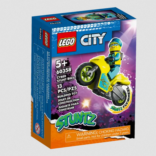 LEGO City 60358 Stuntz Cyber Stunt Bike