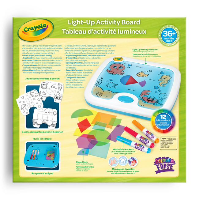 Crayola Light - Up Activity Board 80-6913