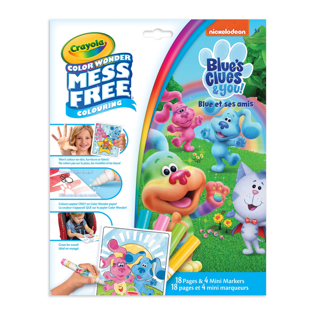 Crayola Color Wonder Mess Free Colouring - Blue's Clues 75-3864