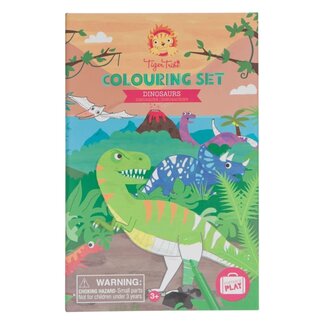 Tiger Tribe Tiger Tribe Colouring Set - Dinosaurs