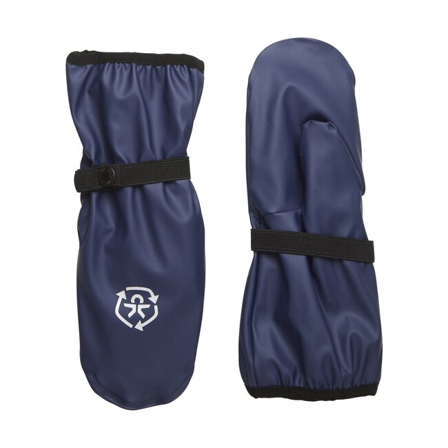 Color Kids Waterproof Rain Mitten - Navy