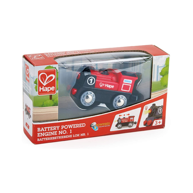Hape - Rail - Battery Powered Engine No. 1 E3703
