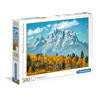 Clementoni  500 pc puzzle  Grand Teton in Fall 35034