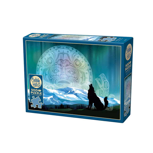 Cobble Hill 500pc Two Wolves 45010