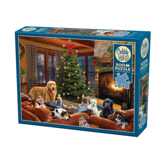 Cobble Hill 500pc Furry Festivities 45076