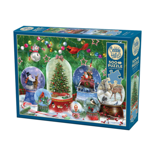 Cobble Hill 500pc Snow Globes 45077