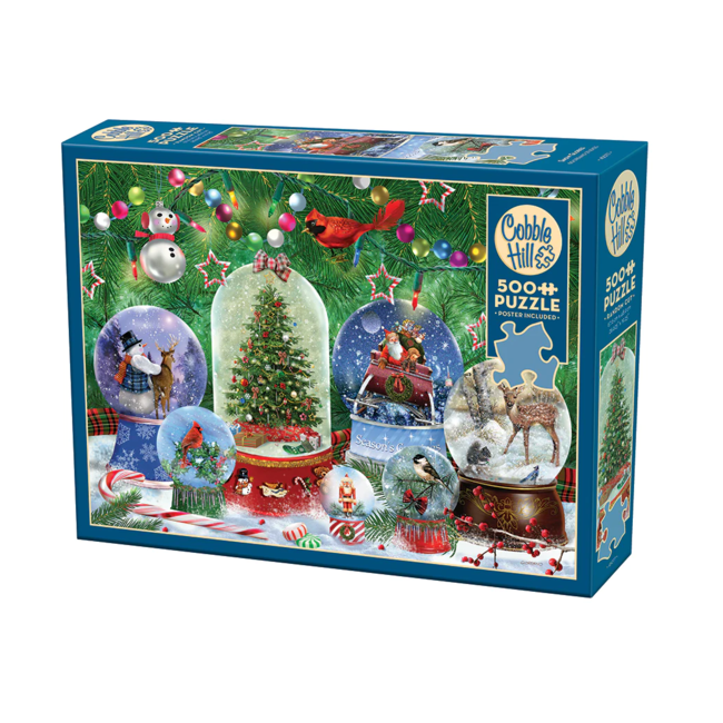 Cobble Hill 500pc Snow Globes 45077