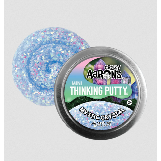 Crazy Aarons Thinking Putty Small Tin 2" - Mystic Crystal