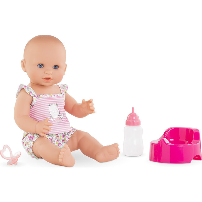 Corolle Corolle Doll 14" Emma Drink-and-Wet Bath Baby