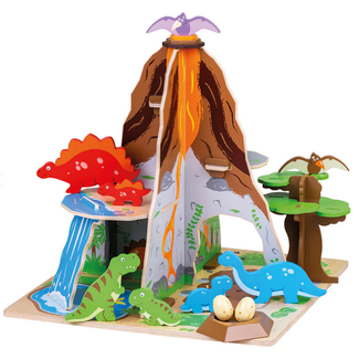 BigJigs Dinosaur Island Playset